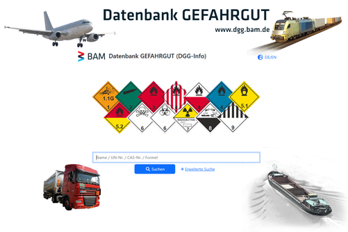Datenbank GEFAHRGUT