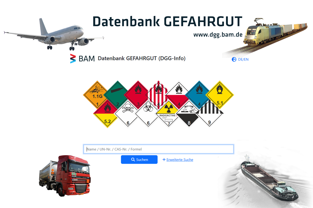 Datenbank GEFAHRGUT